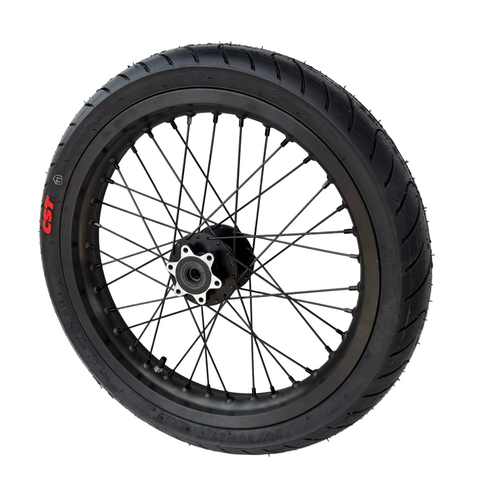 Complete 17″ Super Wheel Set for Talaria Sting MX4 / XXX – Supermoto Conversion Kit Australia - Image 3